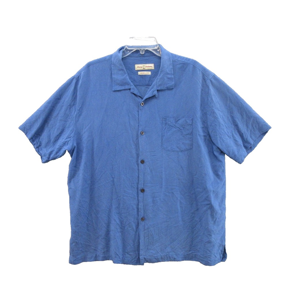 Tommy Bahama Mens Short Sleeve Shirt Extra Large TB317747R Silk Original Fit